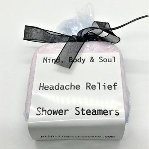 Set of 3 Headache Relief Shower Steamers